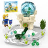 Tenhorses Link Zonai Device Dispenser Building Set, BOTW Link Sword Figures Merch with Rotatable Random Ball Selector, Birthday Party Supplies