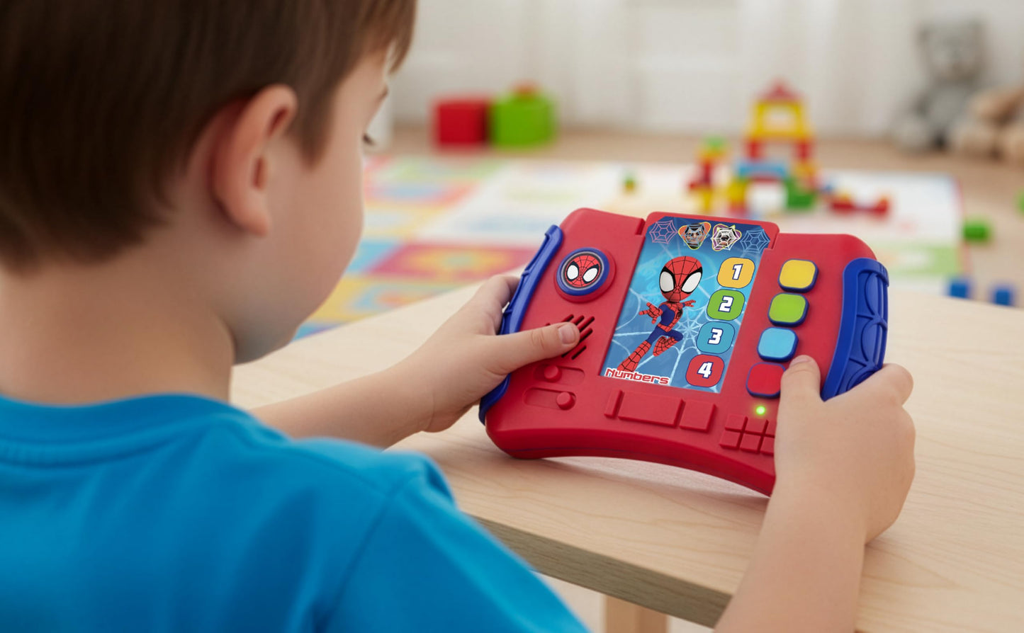 Spidey and His Amazing Friends Play and Learn Web-Ster with Preschool Games, Toddler Toys Designed for Fans of Spidey Toys