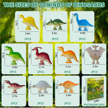 Dinochez Dinosaur Chess Game, 20Pcs Easter Dinosaur Toys with Dinosaur Map, String & Storage Bag, Strategy Board Games for Family Games Night, Easter