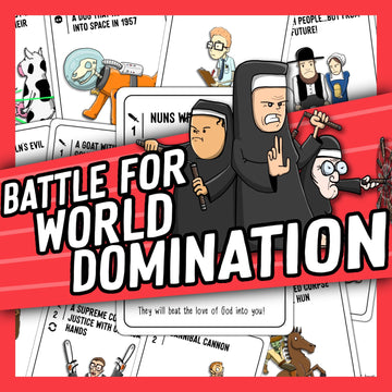 Rookie Mage Games Nuns with Nunchucks | Battle for World Domination in This Hilarous Card Game for Adults