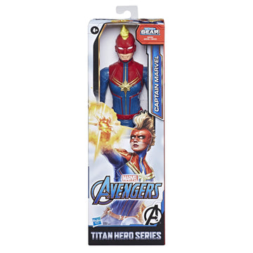 Marvel Avengers Titan Hero Series Blast Gear Captain Marvel Action Figure