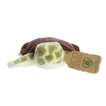 Aurora® Responsibly Made Eco Nation™ Eco Softies™ Sea Turtle Stuffed Animal - Ideal for Playtime Adventures - Perfect for Birthdays or Just Because