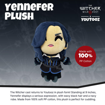 Youtooz The Witcher Yennefer 9" Plush, Collectible Yennefer from The Witcher Plush Collection