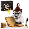 Vziimo Ideas Magic World Owl Building Set, MOC Creative Bird Animal Building Set with Light, Collectible Hary Bird Model Toys Gifts for Teens Adults