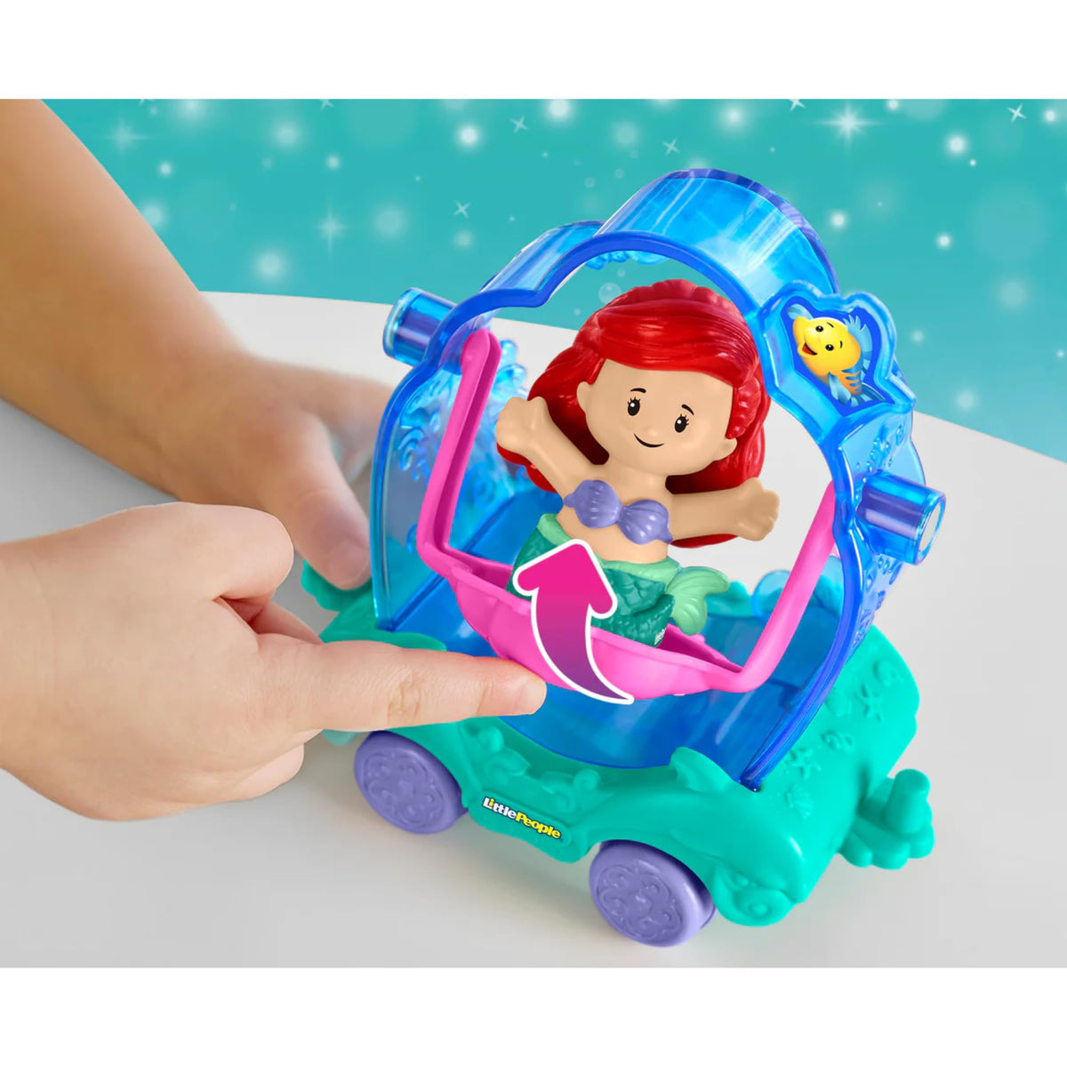Fisher-Price Little People Disney Princess, Parade Ariel & Flounder's Float