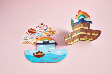 Mud Pie Pink Noahs Ark Sticker Book