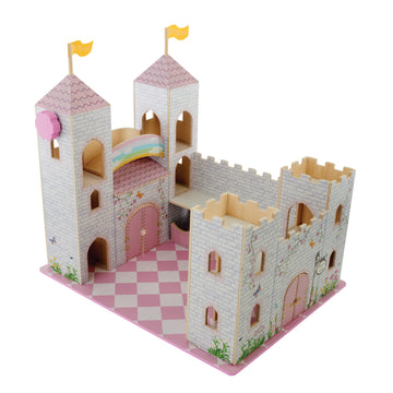 Breyer Horses Stablemates Series | Unicorn Magic Deluxe Wood Castle Playset | B-SM-10665