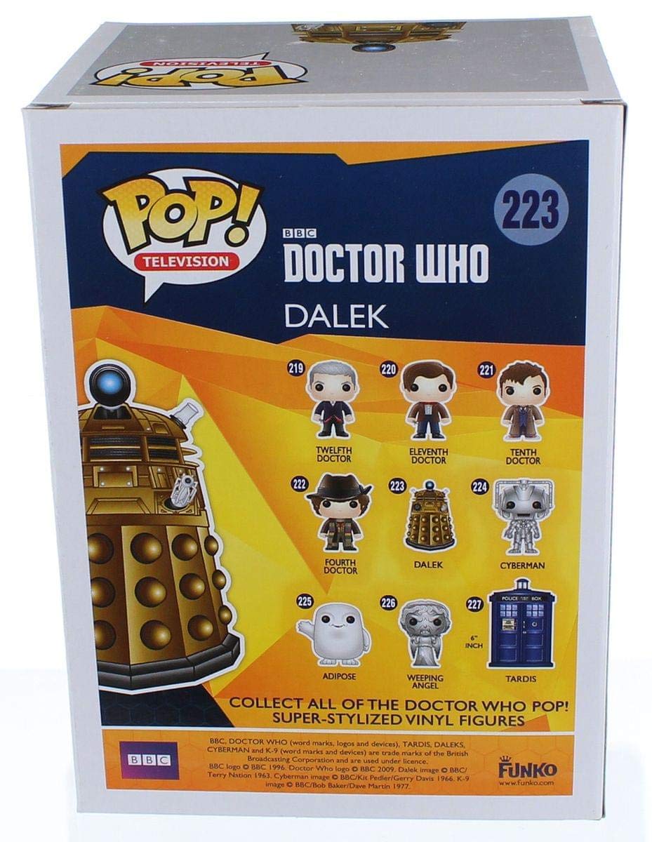 Pop Television 3.75 Inch Action Figure Doctor Who - Dalek #223
