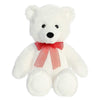 Aurora® Cuddly Bear Stuffed Animal - Cozy Comfort - Endless Snuggles - White 16 Inches