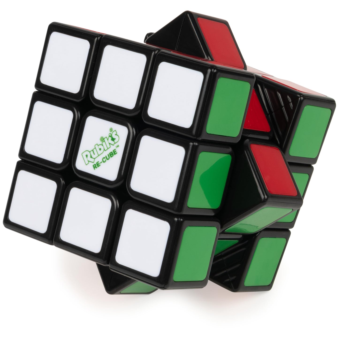 Rubik's Cube Recube 3x3 Puzzle Game for Adults and Children Rubik's Magic Cube - 100% Recycled 3x3 Puzzle Colour Matching - Classic Cube Problem