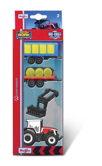 Maisto Mini Work Machines 4 Pack