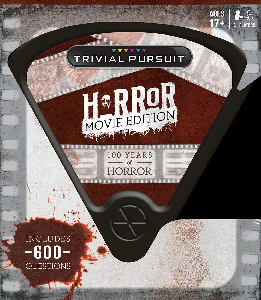 Trivial Pursuit: Horror Movie Edition, 600 Questions from Classic Horror Films, Trivia Board Game for Fans of Horror Movies