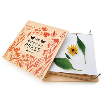 Tender Leaf Toys - My Botanical Press - 8.3 x 8.3 Inch 10 Layers Flower Press, DIY Dried and Preserved Flowers and Leaves, Plants Art & Crafts kit