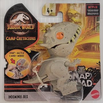 Jurassic World 2021 Camp Cretaceous Snap Squad Set of 4 Figures (Mosasaurus, Baryonyx Grim, Ankylosaurus Bumpy, Indominus Rex) from GGN26-956H Release