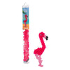 PLUS PLUS Flamingo - 3D Animal Figurine Building Block Set Tube, Mini Interlocking Puzzle Pieces - Fun Stem Toys for Kids
