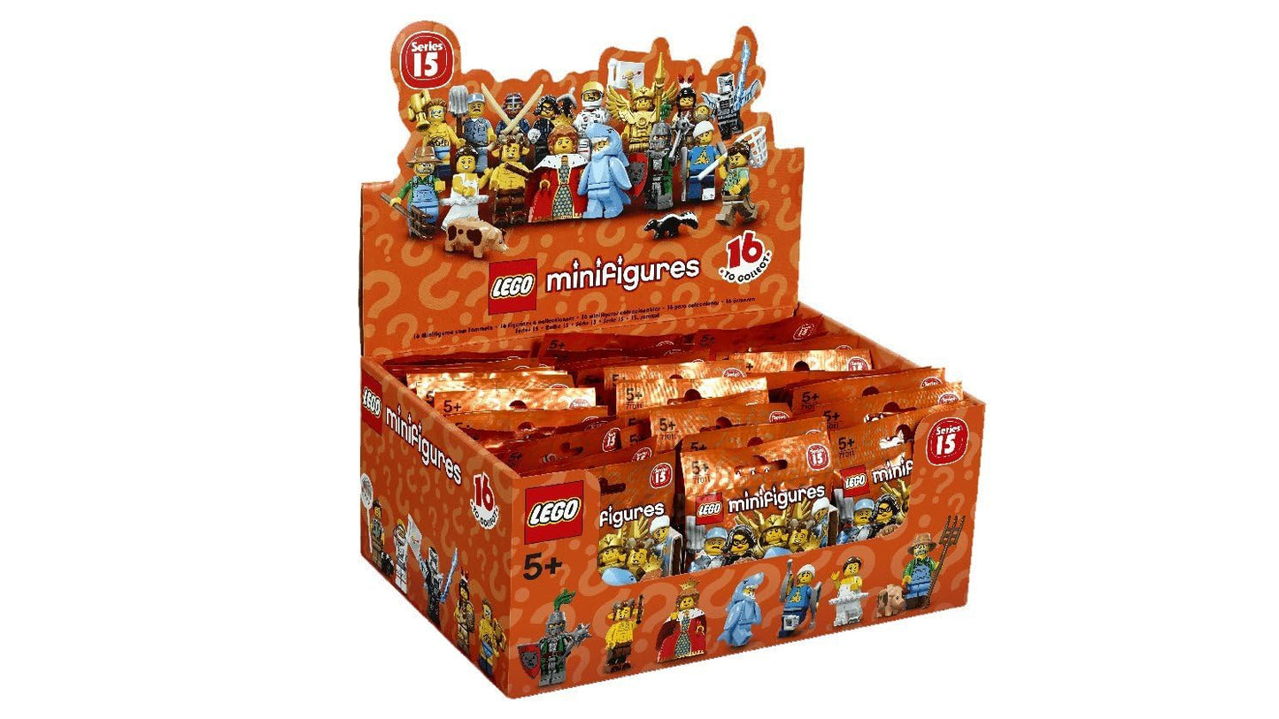 LEGO Shark Suit Guy #13 of 16, Minifigures Series 15 Set 71011SEALED Retail Packaging