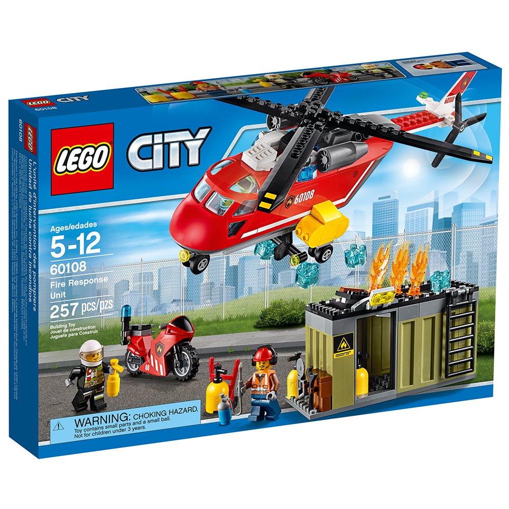 LEGO City Fire Response Unit 60108 Children's Toy