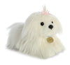 Aurora® Adorable Miyoni® Tots Maltese Puppy Stuffed Animal - Lifelike Details Make a Cherished Companion - Perfect for Decorating Bedrooms or