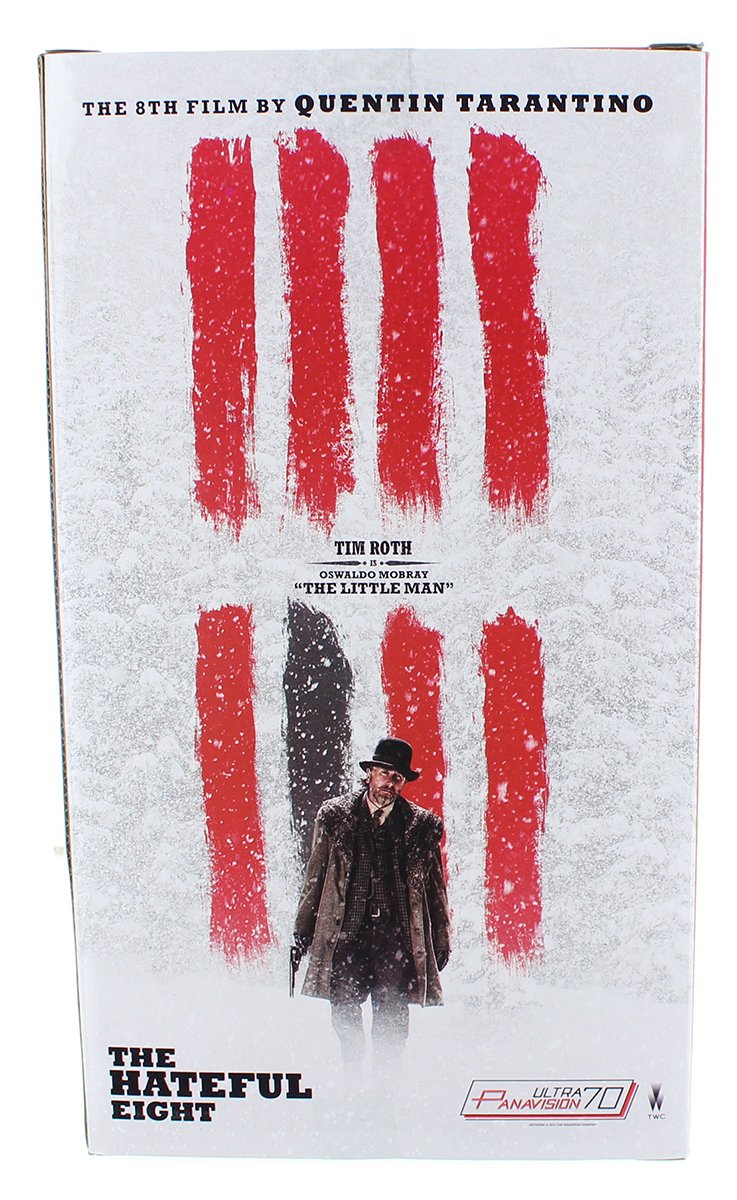 Hateful Eight 14938 "The Clothed Oswaldo Mobray Tim Roth Figure, 8-Inch