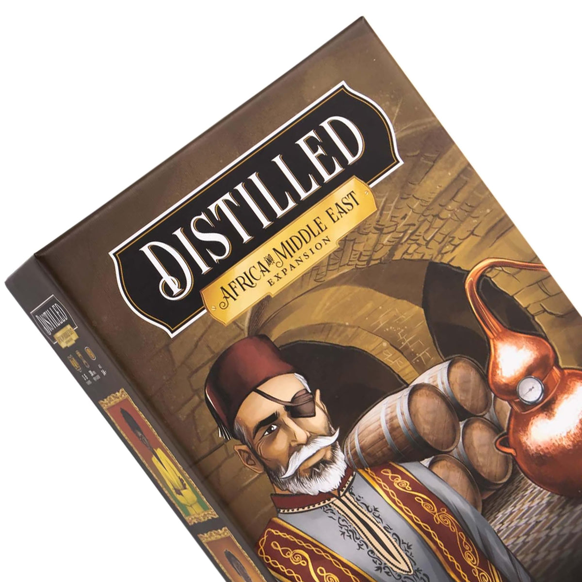 Paverson Games: Distilled: Africa & Middle East Expansion - Thematic Strategy Card Game, Crafting Spirits Board Game, Ages 14+, 1-5 Players, 60+ Mins