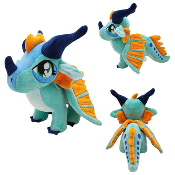 FCTREE Wings Dragon Plush Toy Wings Unicorn Stuffed Animals Pterosaur Plush Flying Dragon Pillow Flying Uincorn Plushies Gifts for Fans Kids Boys
