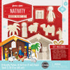 Works of Ahhh... Holiday Craft Set - Nativity Premium Wood Paint Kit