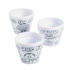 Color Your Own Earth Day Artist Flowerpots - Set of 12 - Crafts for Kids and Fun Home Activities