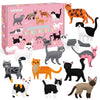 CiyvoLyeen Cat Sewing Kit for Kids -Ages 7 8 9 10 11 12 Kitten Plush Toys Arts & Crafts Set for Beginners, Learn to Sew Gifts Idea for Girls & Boys