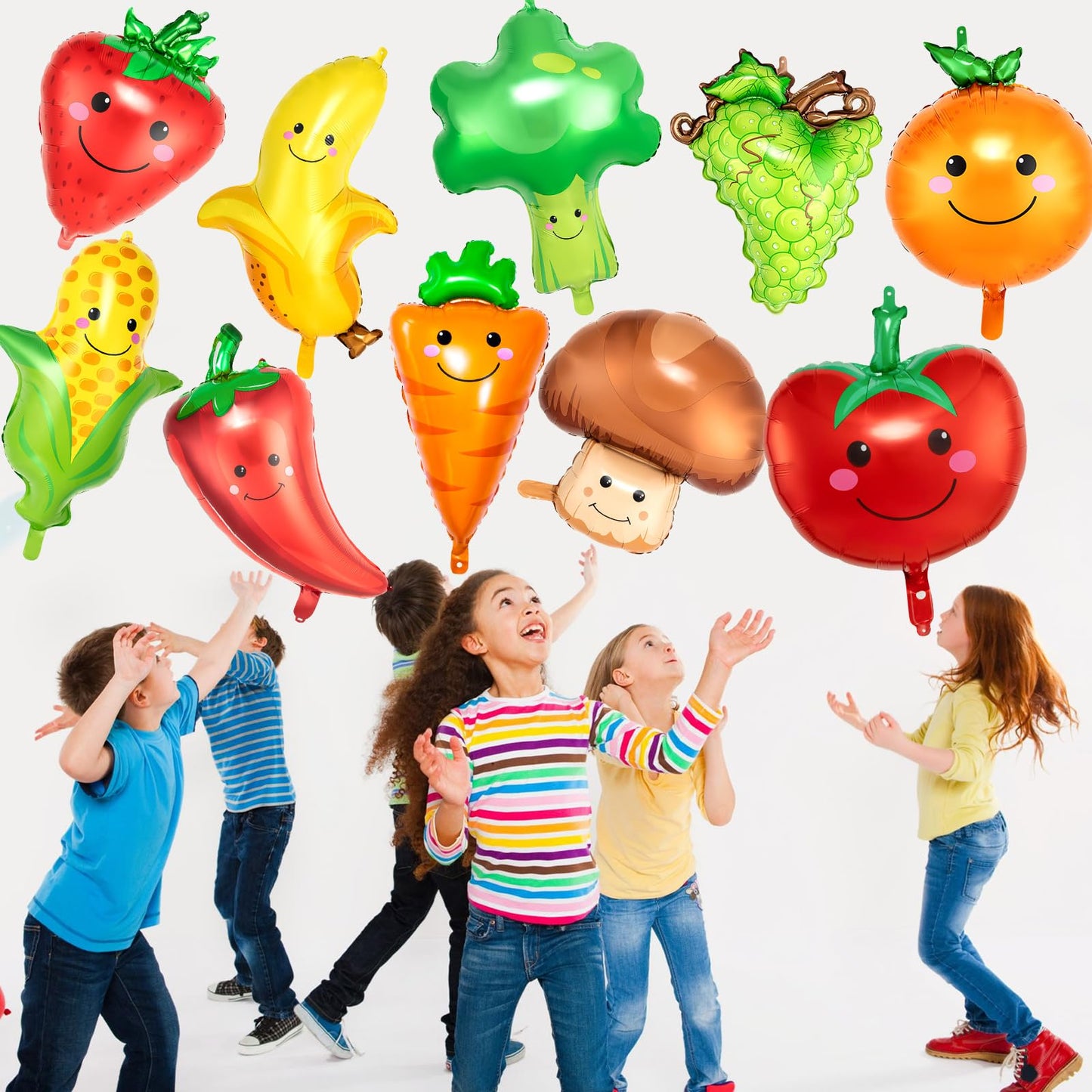 Vegetable Balloons Decoration, 10 Styles