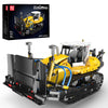 Mould King 19019 Bulldozer Building Set - Technique Heavy Bulldozer Truck Model Kits, Collectible Construction Vehicle Toys, DIY Engineering Building