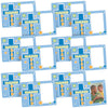 Fun Express Religious Father‘s Day Picture Frame Magnet Craft Kit - Makes 12 - DIY Craft Gifts for Kids, Sunday School Activities