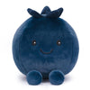 BEEPEACH 8 inch Cute Blueberry Plush Toy with Legs Soft Stuffed Doll Berry Fruit Plushie for Birthday Gift
