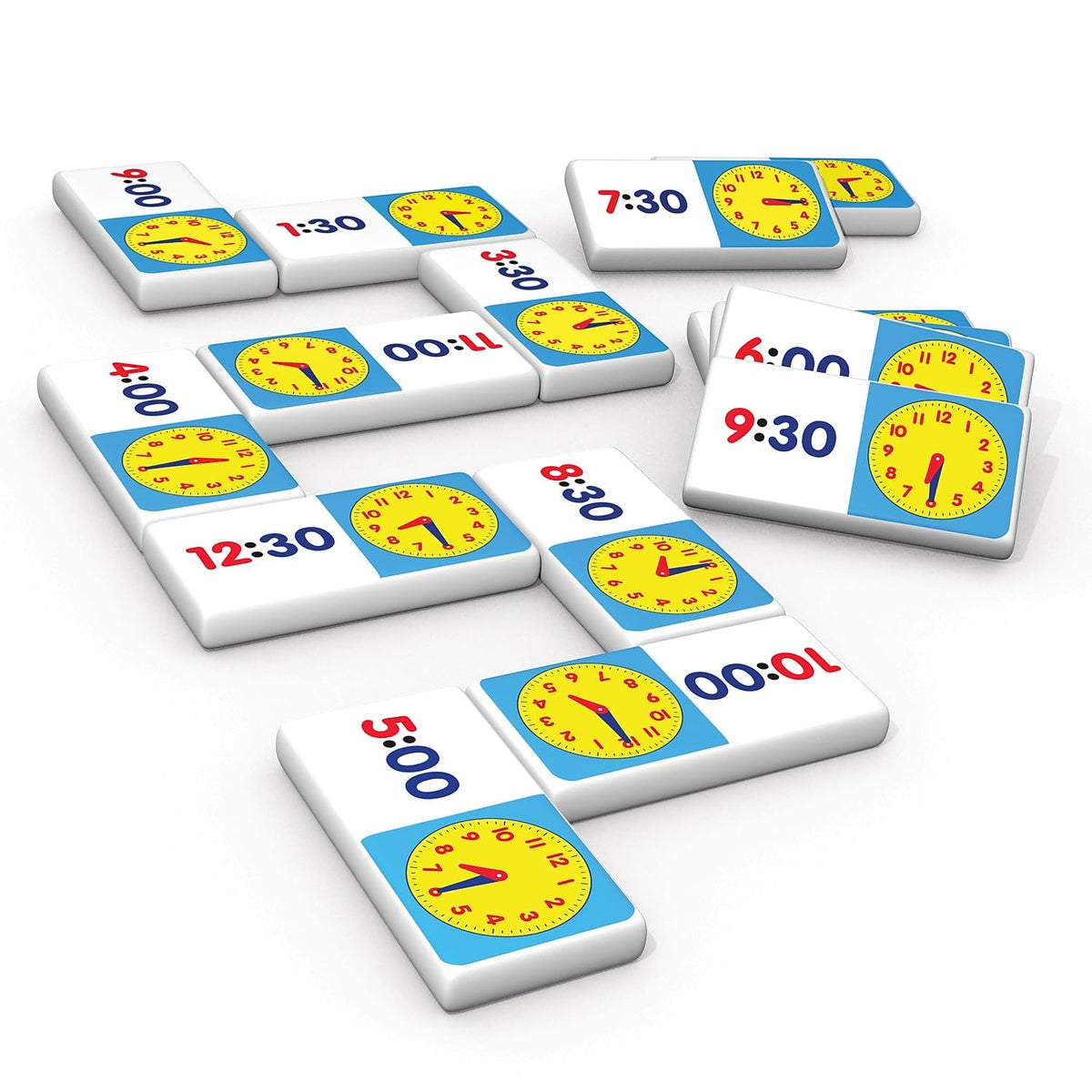 Junior Learning Time Dominoes, 2 Sets