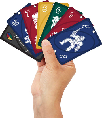 Mattel Games UNO Mattel 80th Ruby Red Card Game for Kids, Adults & Family Nights, Game Nights, Travel, Camping & Parties.