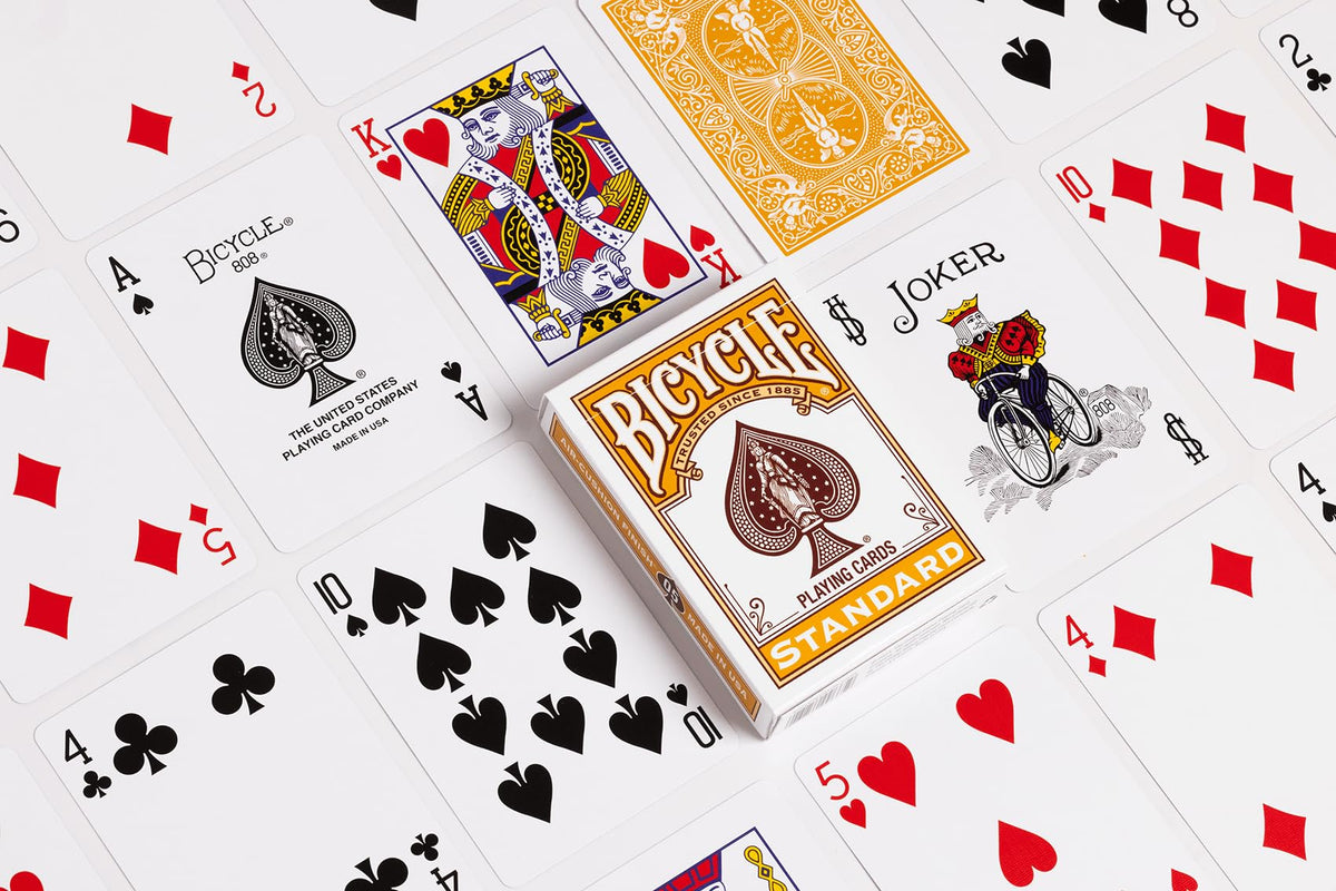 Bicycle Color Series #5 Sunshine Playing Cards, Poker Size Standard Index