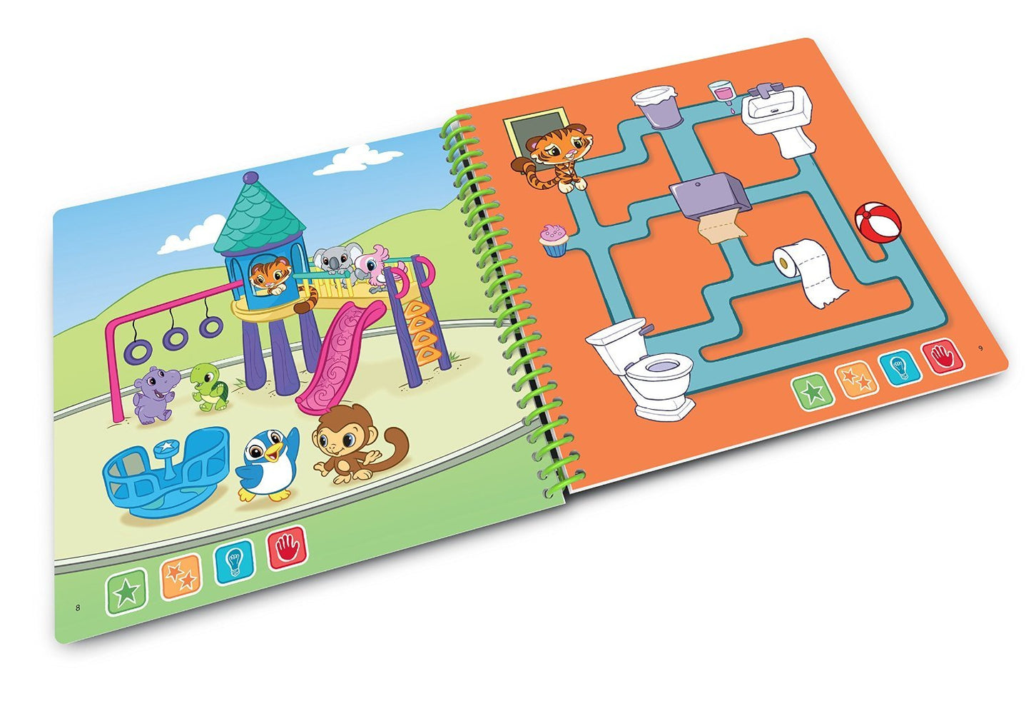 LeapFrog LeapStart Daily Routines and Health and Wellness Book