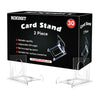 RIXUGIT 30-Pack 2-Piece Card Display Stands