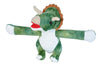 Wild Republic Huggers Triceratops Stuffed Animal - 8"