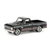 Greenlight 1/64 1972 Chevy Cheyenne C10 Short Bed, Black, Hobby Exclusive 30546