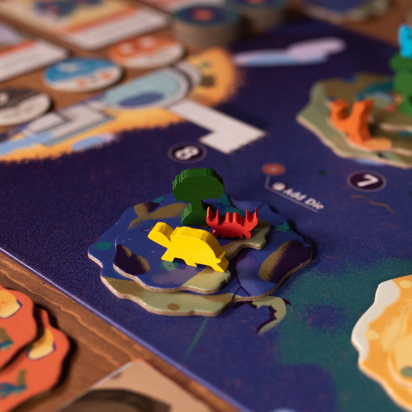 Emerge Board Game - Explore New Islands and Research Ecosystems, Dice Rolling Strategy Game, Family Game for Kids and Adults, Ages 14+, 2-4 Players
