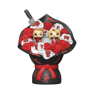 Funko Pop! Bitty Bouquet: Valentines - Chucky and Tiffany - Gift Idea - Official Merchandise - Toys for Kids & Adults - for Collectors and Display