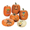 Foam Pumpkin Decorating Kit- 50 Pc - Crafts for Kids and Fun Home Activities
