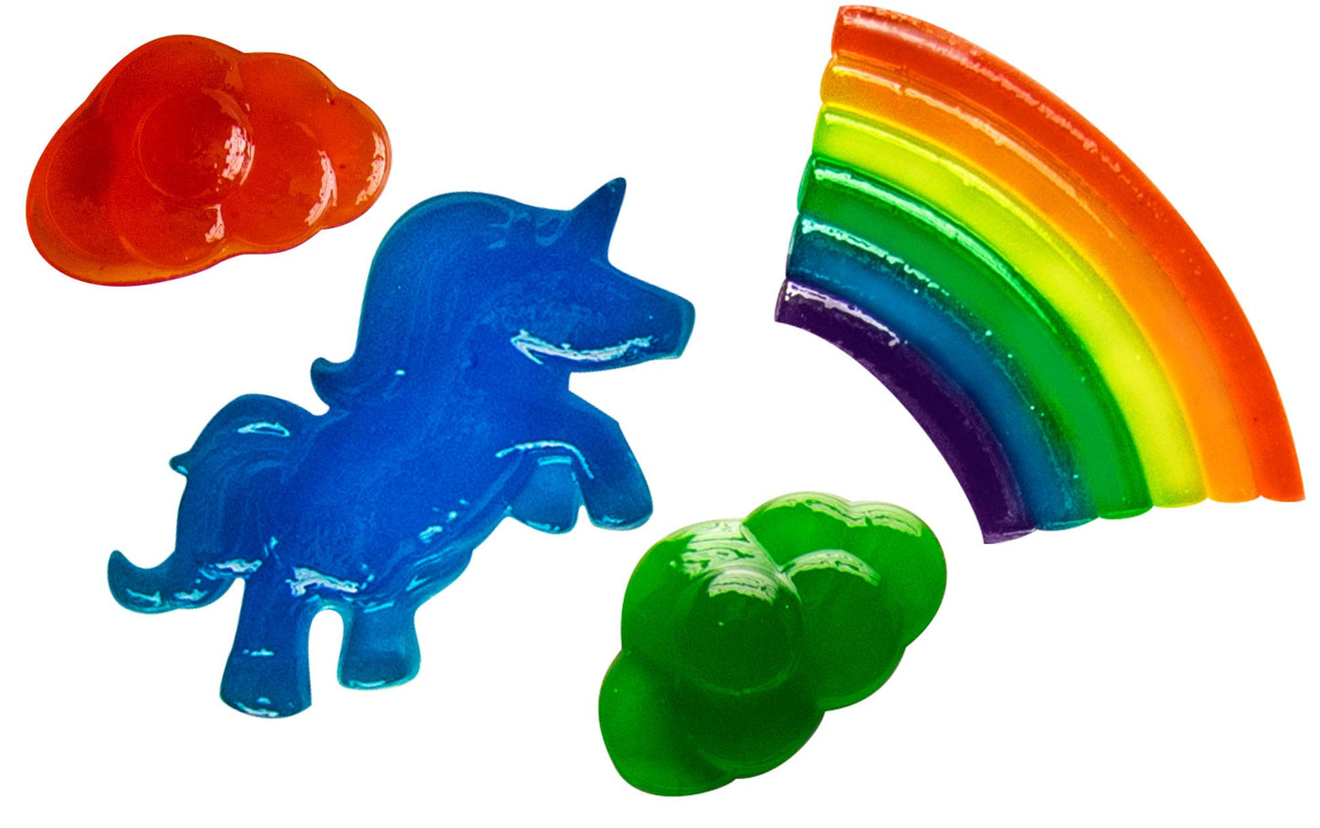 Thames & Kosmos Rainbow Gummy Candy Lab - Unicorns, Clouds & Rainbows! Sweet Science STEM Experiment Kit, Make Your Own Gummy Candies in Cool Shapes