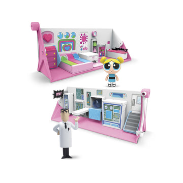 The Powerpuff Girls 6028023 Flip to Action Doll Play Set