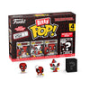 Funko Bitty POP! Deadpool - BBQ Master , 4-Pack and A Surprise Mystery Mini Figure - 0.9 Inch (2.2 Cm) Collectable - Stackable Display Shelf Included