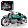 Mould King 23004 American Cruiser Motorcycle Building Set, MOC Classic Motorbike Model Kit for Display, Collectible Gift for Adult Teen(1971 Pcs)