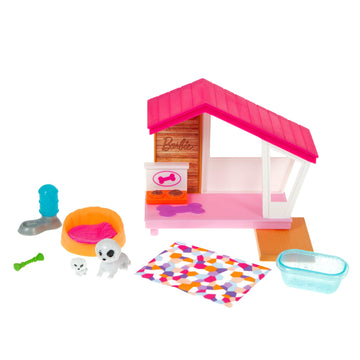 Mattel - Barbie Mini Playset with Pet Assortment