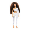 Naturalistas 11.5-inch Fashion Doll and Accessories Kelsey, 4B Textured Hair, Light Brown Skin Tone
