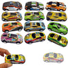 12 Pull Back Racing Cars Die cast Race Car Vehicles Playset,2.7 Inch Metal Friction Powered Car Toys for Toddlers
