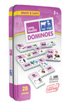 Junior Learning Long Vowel Dominoes Educational Action Games, Multi (JL495)